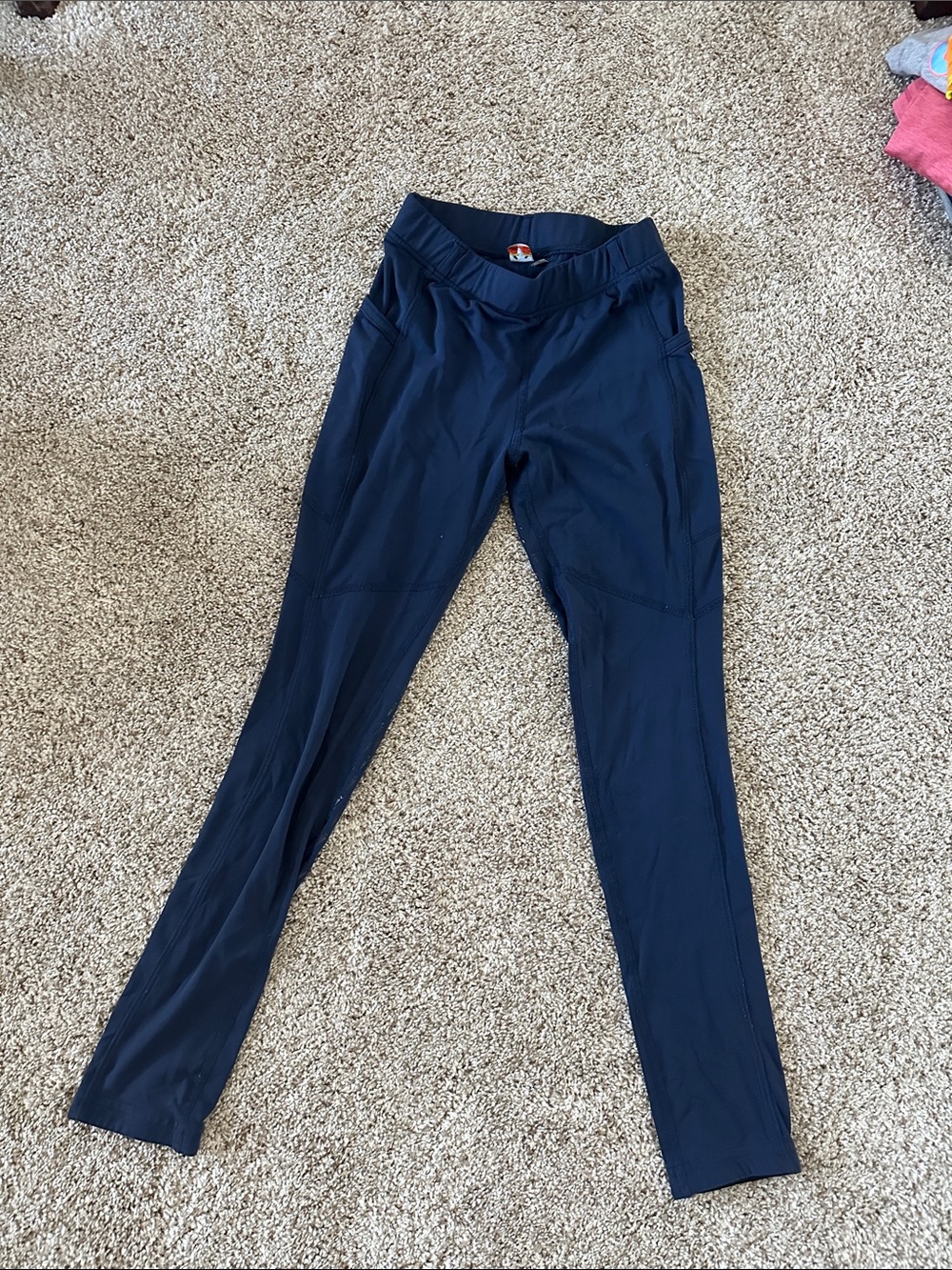 Kerrits Navy Performance Riding Tights for Kids